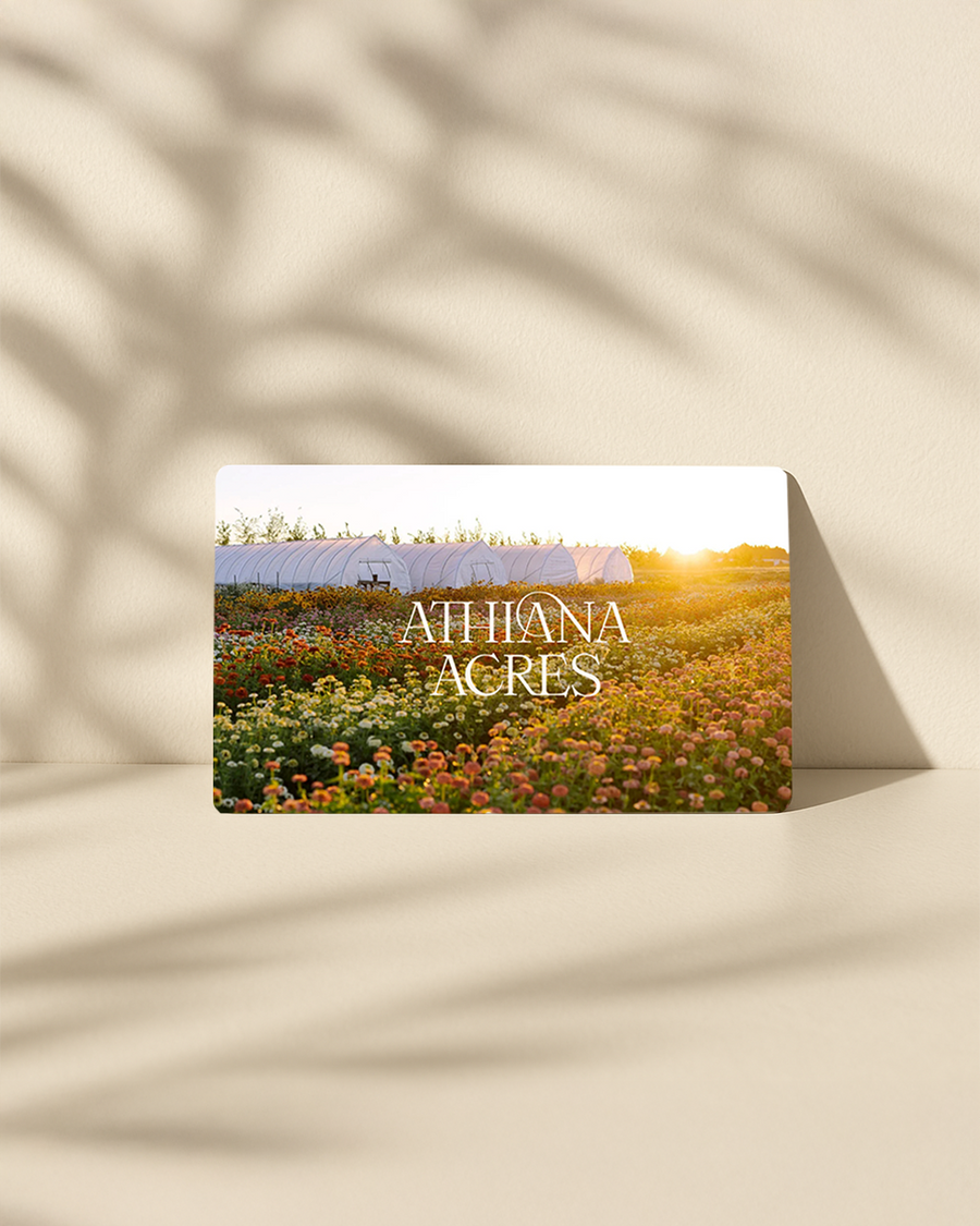 Athiana Acres Digital Gift Card - 2025 Season