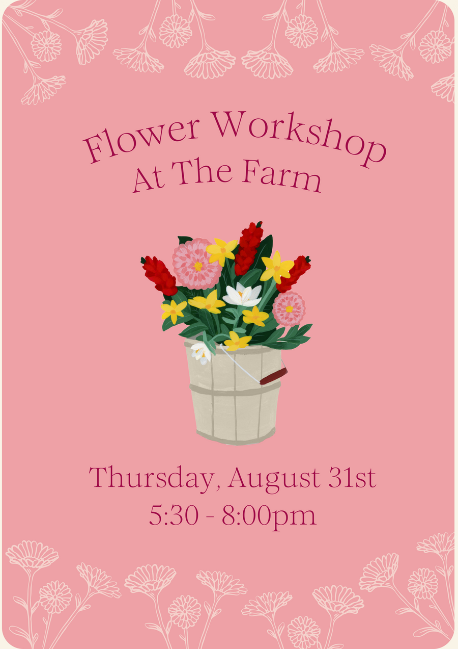 Aug 31 · Summer Flower Workshop