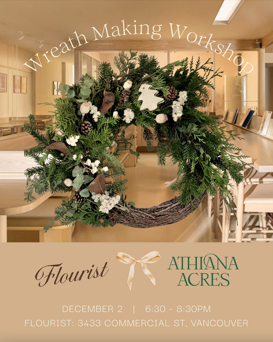 December 2, 2025 · Wreath Making Workshop