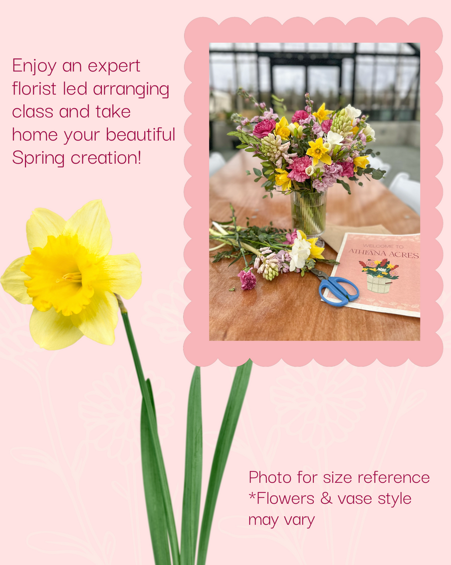 May 10 & 11 · Mother's Day Floral Workshops